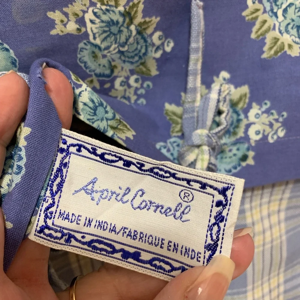 Vintage April Cornell pillow covers